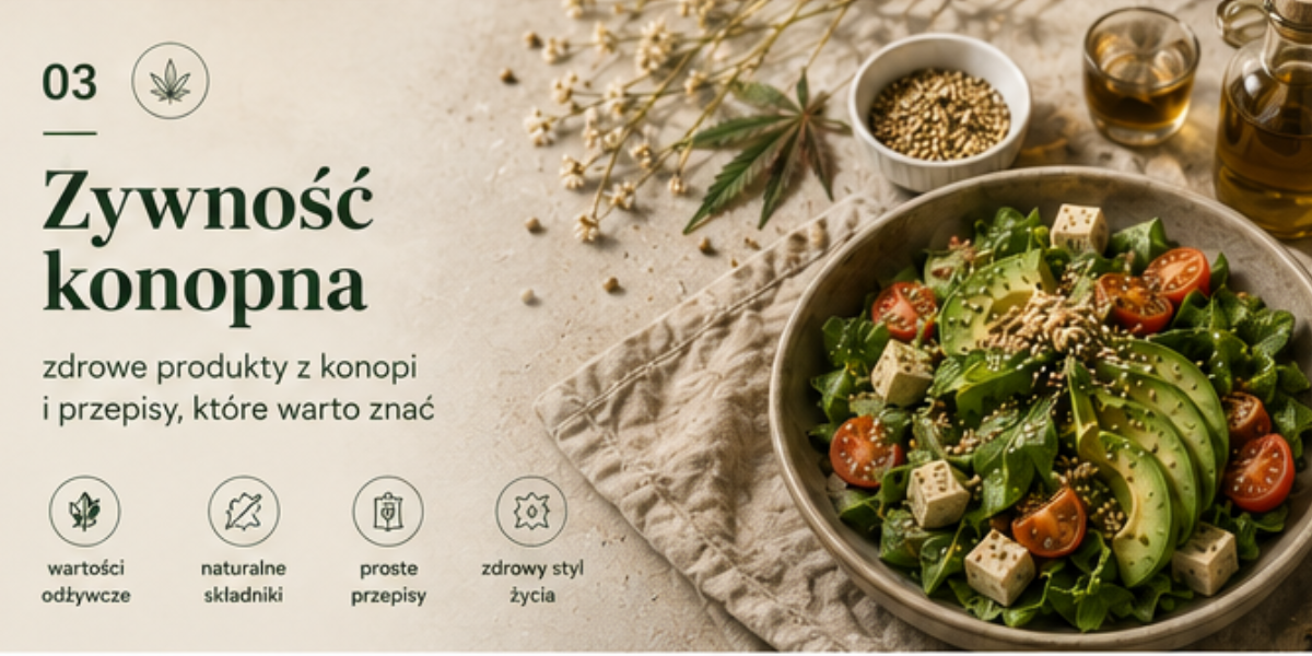 Żywność konopna — zdrowe produkty z konopi i przepisy, które warto znać