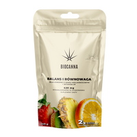 BioCanna żelki konopne -BALANS- wieloowocowe 140g