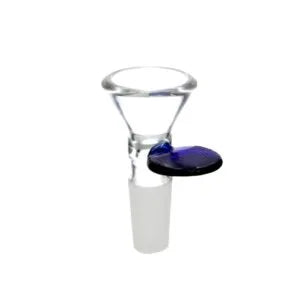 Cybuch szklany glass bowl szlif 14,5 mm+rączka
