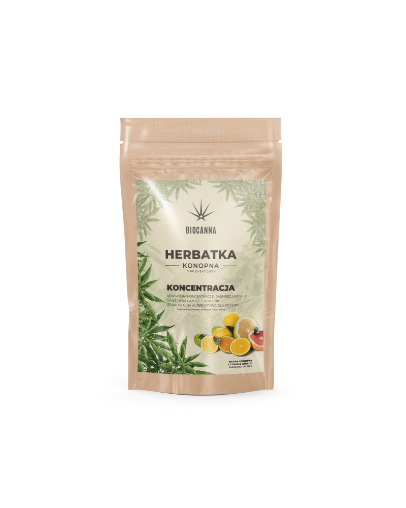 Biocanna - Herbata Konopna 50g KONCENTRACJA CBD