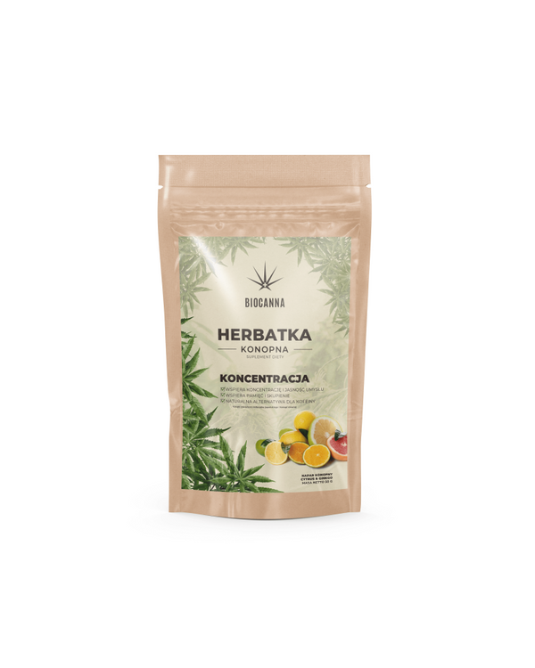 Biocanna - Herbata Konopna 20g KONCENTRACJA CBD