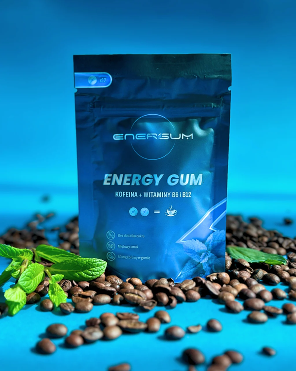 ENERGUM - Energetyczne gumy z kofeiną