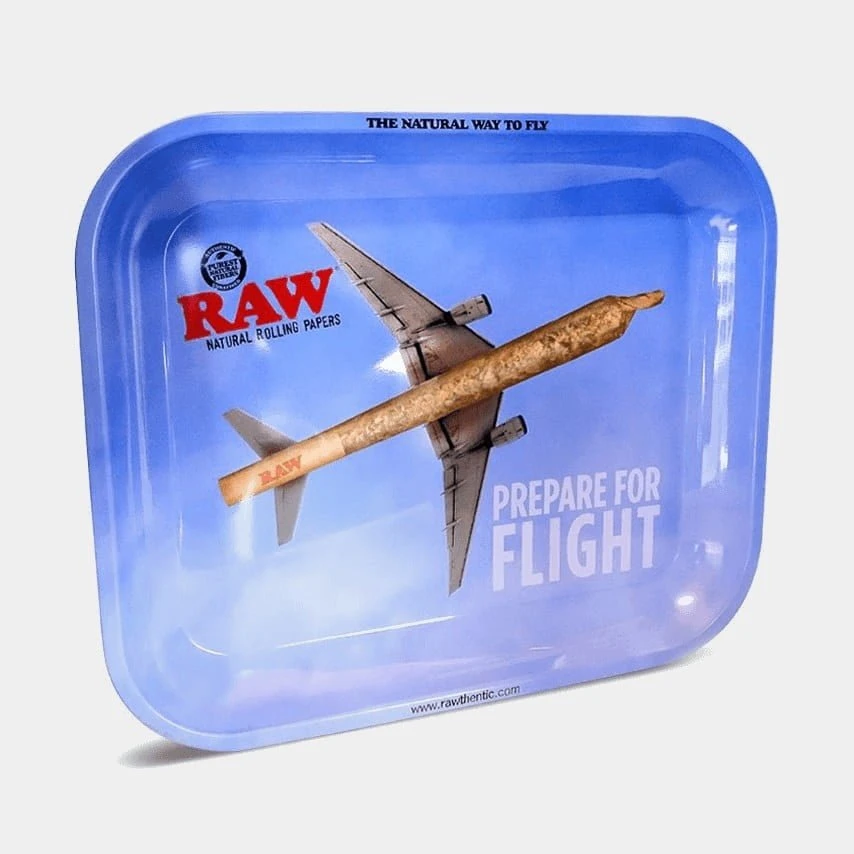 Raw Rolling Tray Flying - Medium 33cm x 27.5cm